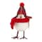 Bird With Scarf &#x26; Hat Figurine Set